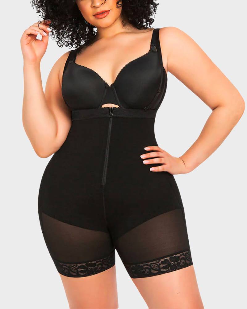 Open Bust Tummy Control Body Shaper