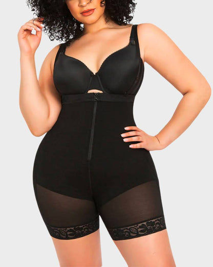 Open Bust Tummy Control Body Shaper