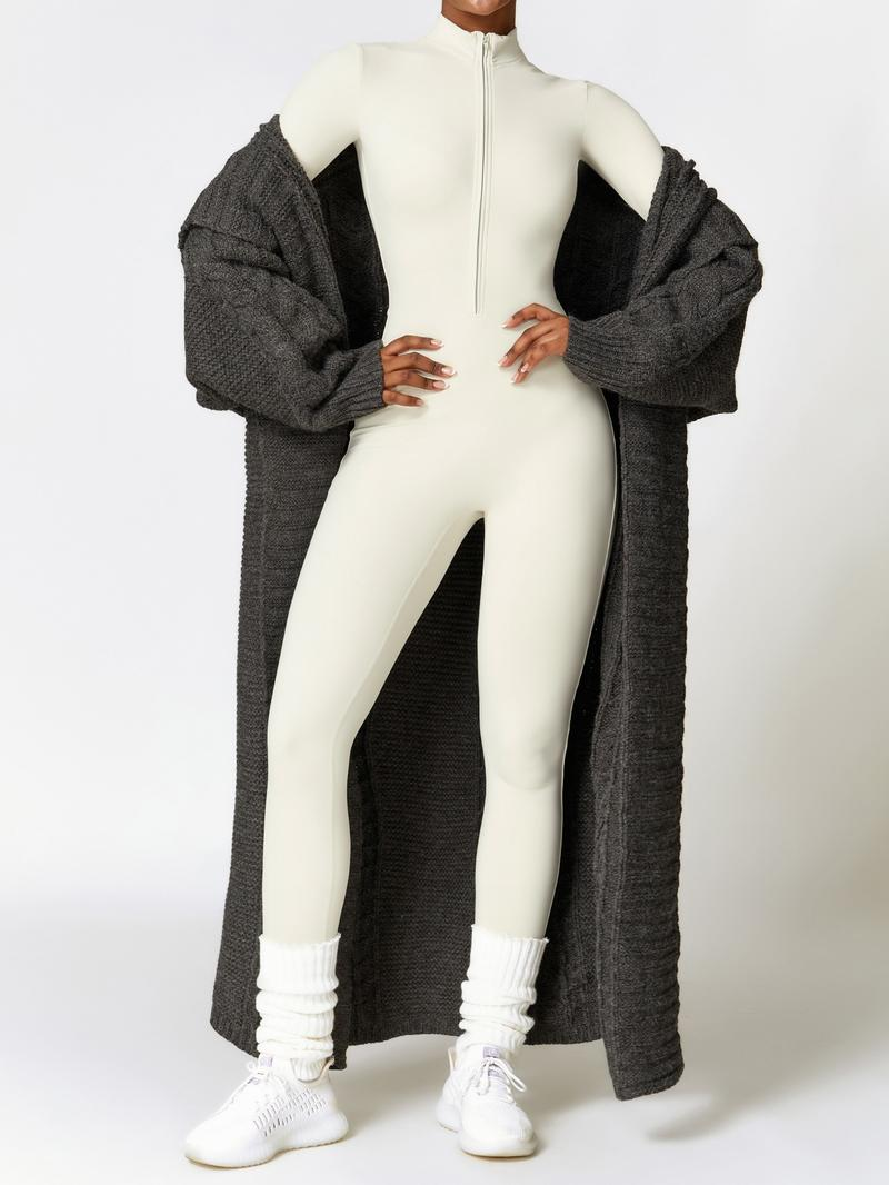 Women's Zip Front Ski Jumpsuit for Winter Sports