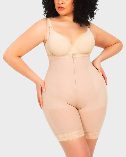 Open Bust Tummy Control Body Shaper