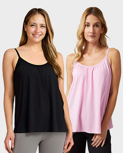 Women’s Fly Free Cooling Cami with Built-in Bra