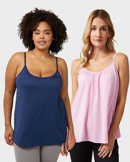 Women’s Fly Free Cooling Cami with Built-in Bra