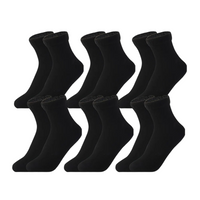 6 Pairs Black