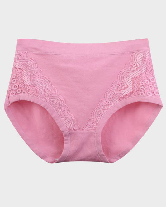 Plus Size High Waist Leak Proof Cotton Panties