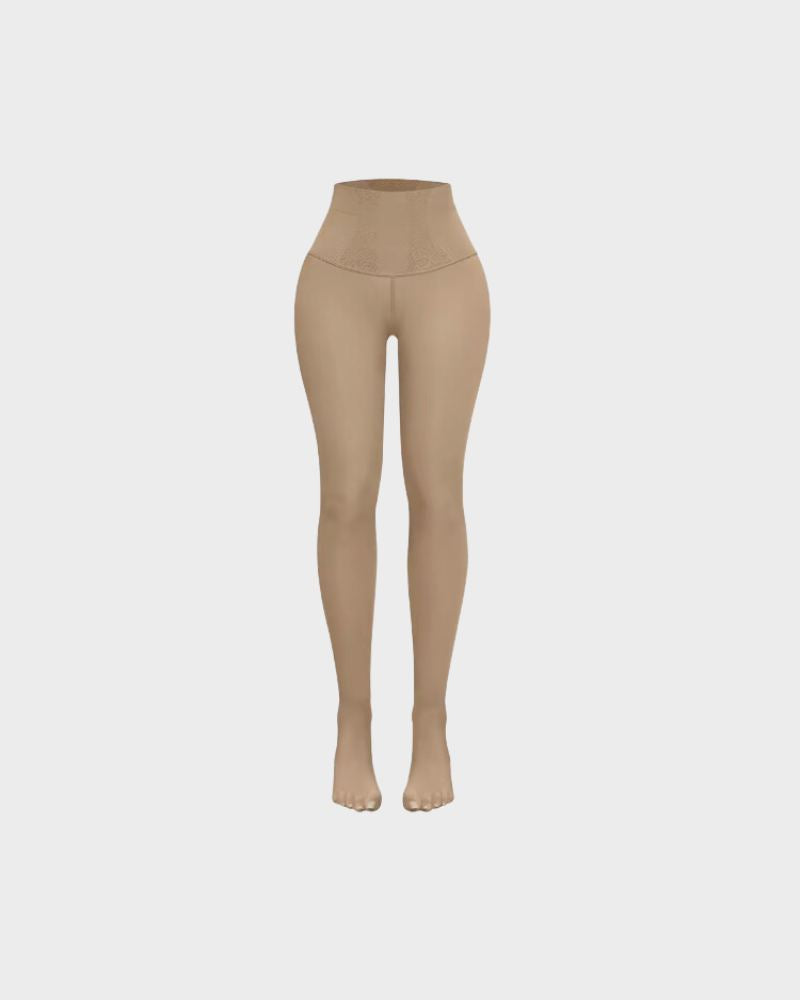 High Waist Thin Velvet Tight