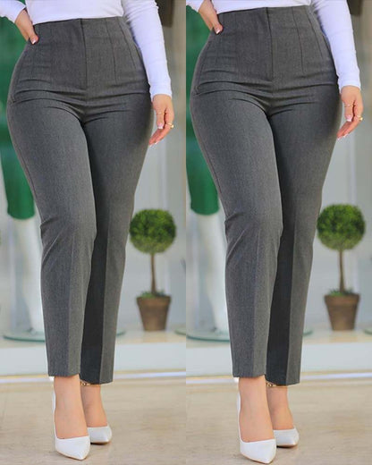 Waist-Less Head Side Pocket Pants