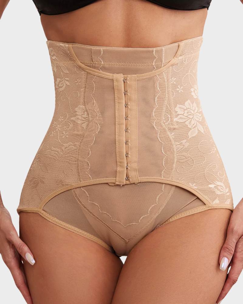 Buckle Front Shapewear Panty