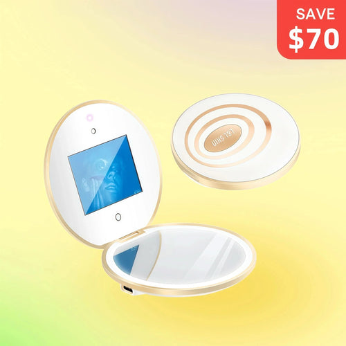 UVMagic Sunscreen Check LED Makeup Mirror