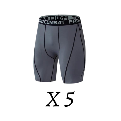 Pack 5 - PROCOMBAT™ IONIC Energy Field Therapy Compression Shorts