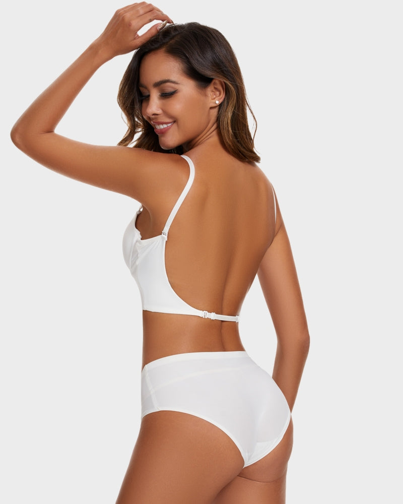 Low Cut U-Shaped Backless Bra