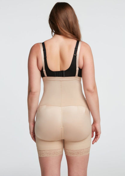BootyBoosting High-Waist Side Zip Shorts