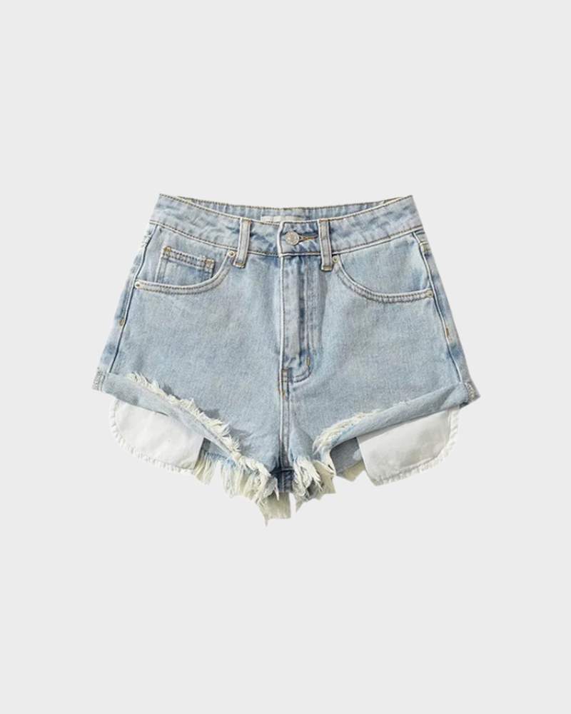 Short Jeans Feminino Multi-Color