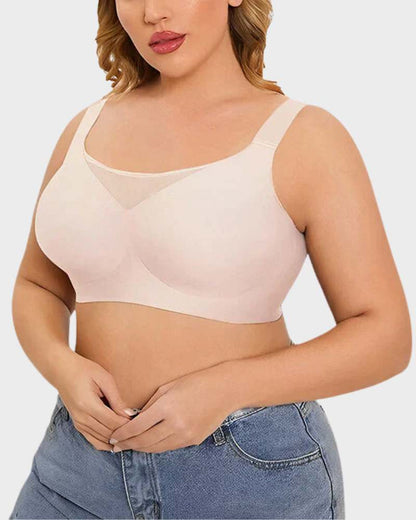 Mesh Front Contouring Bra