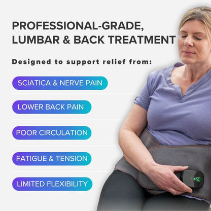 3-in-1 Red Light Therapy & Vibration Massage Belt