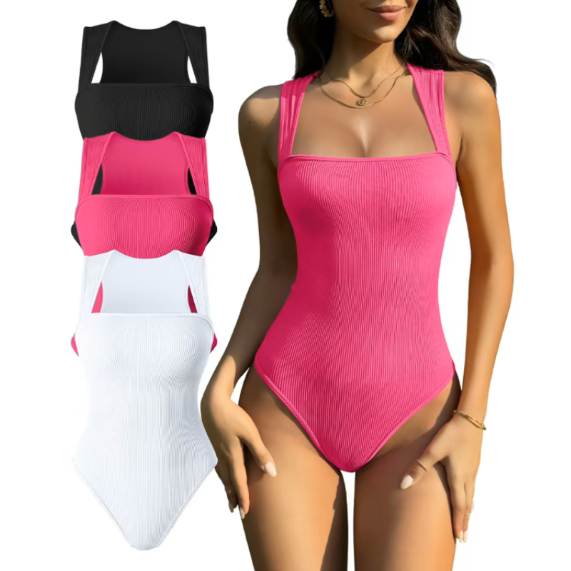 Sleeveless Tummy Control Tank Tops Bodysuits