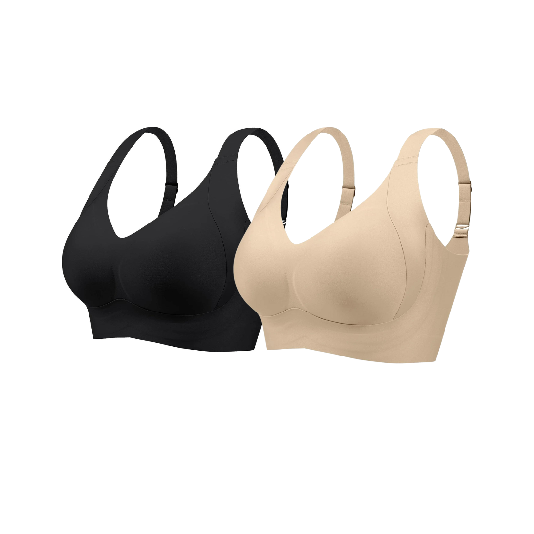 RosyCurve™-Enhanced W Support Adjustment Comfort Bra