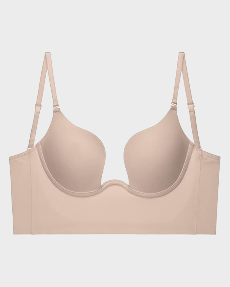 Low Cut U-Shaped Backless Bra