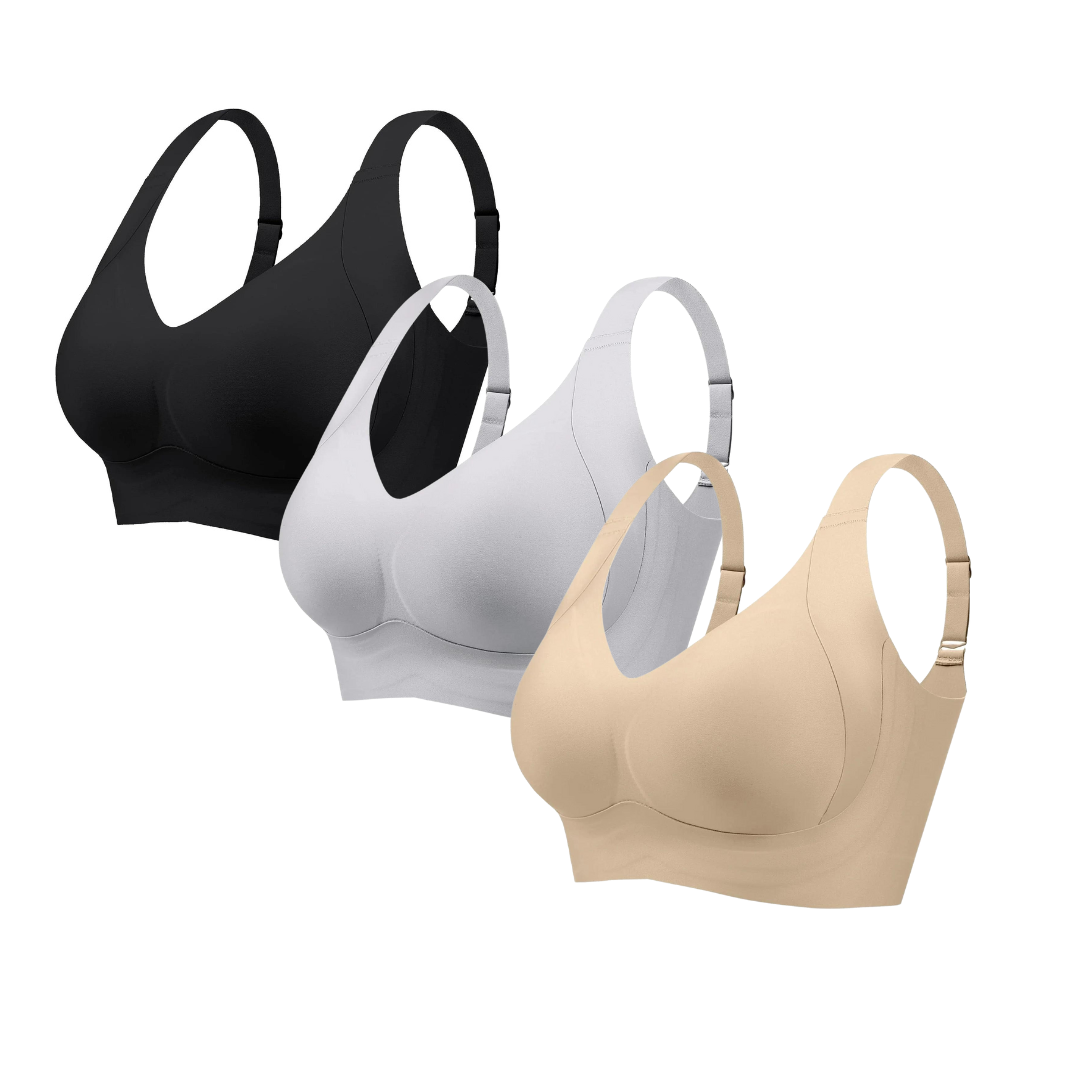 RosyCurve™-Enhanced W Support Adjustment Comfort Bra