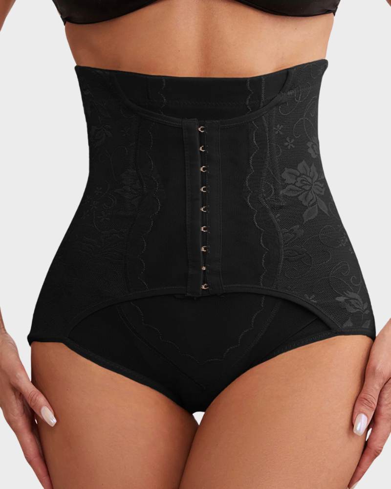 Buckle Front Shapewear Panty