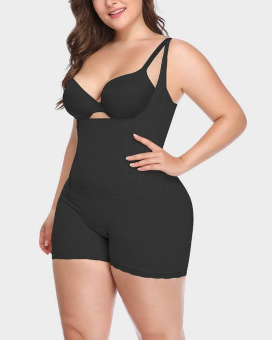 Open-bust Thigh Body Shaper