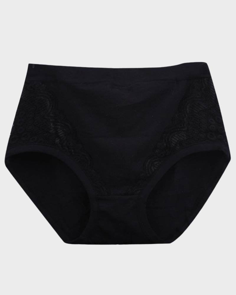 Plus Size High Waist Leak Proof Cotton Panties