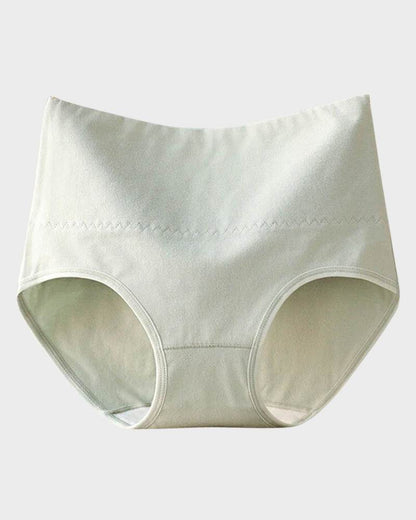 Pure Cotton High Waist Underwear - Comfortable and Breathable Women's Panties