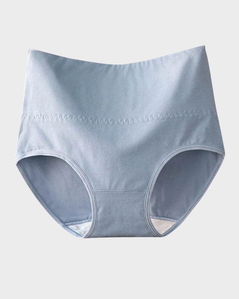 Pure Cotton High Waist Underwear - Comfortable and Breathable Women's Panties