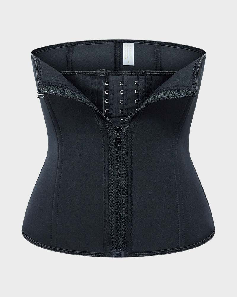 Neoprene Zip Girdle Belly Corset