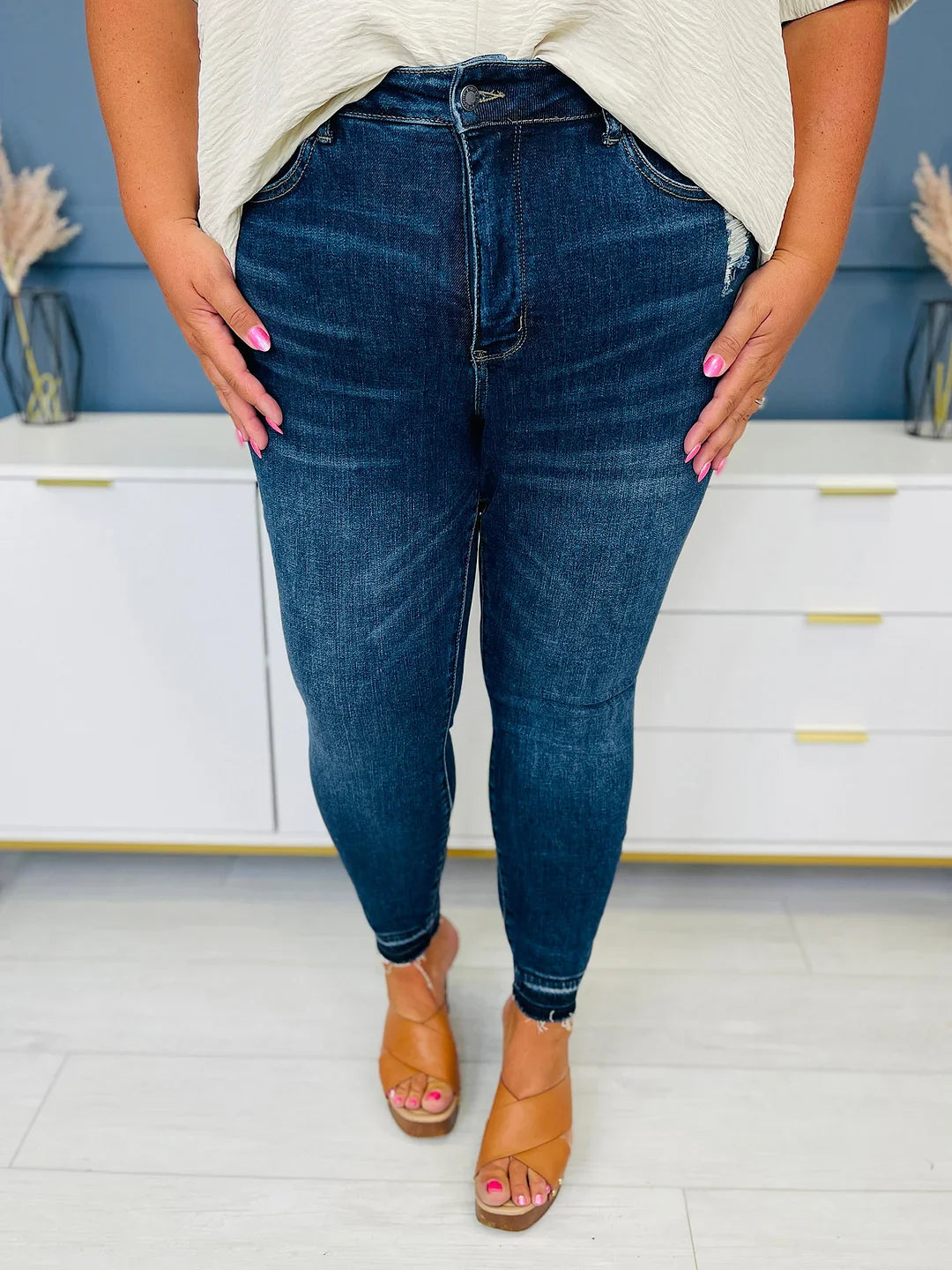 SheCurve Tummy Control Skinny Jeans