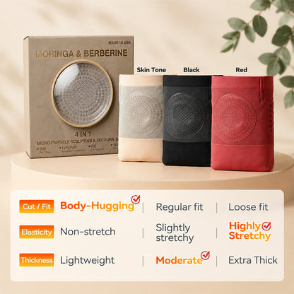 2026 New Release:Moringa & Berberine 4-in-1 Micro-Particle Shaping & Fat Burning Shorts