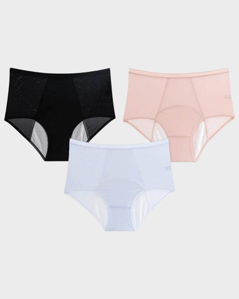 Large Size High Waist Breathable Leakproof Underwear