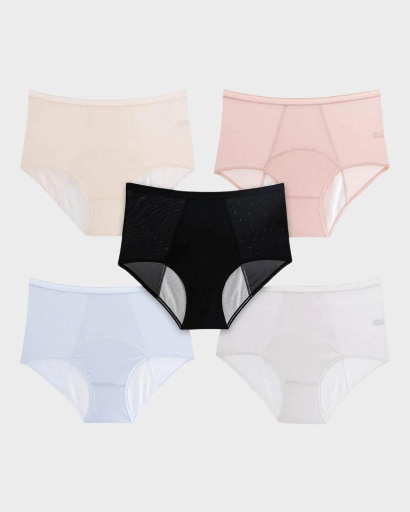 Large Size High Waist Breathable Leakproof Underwear