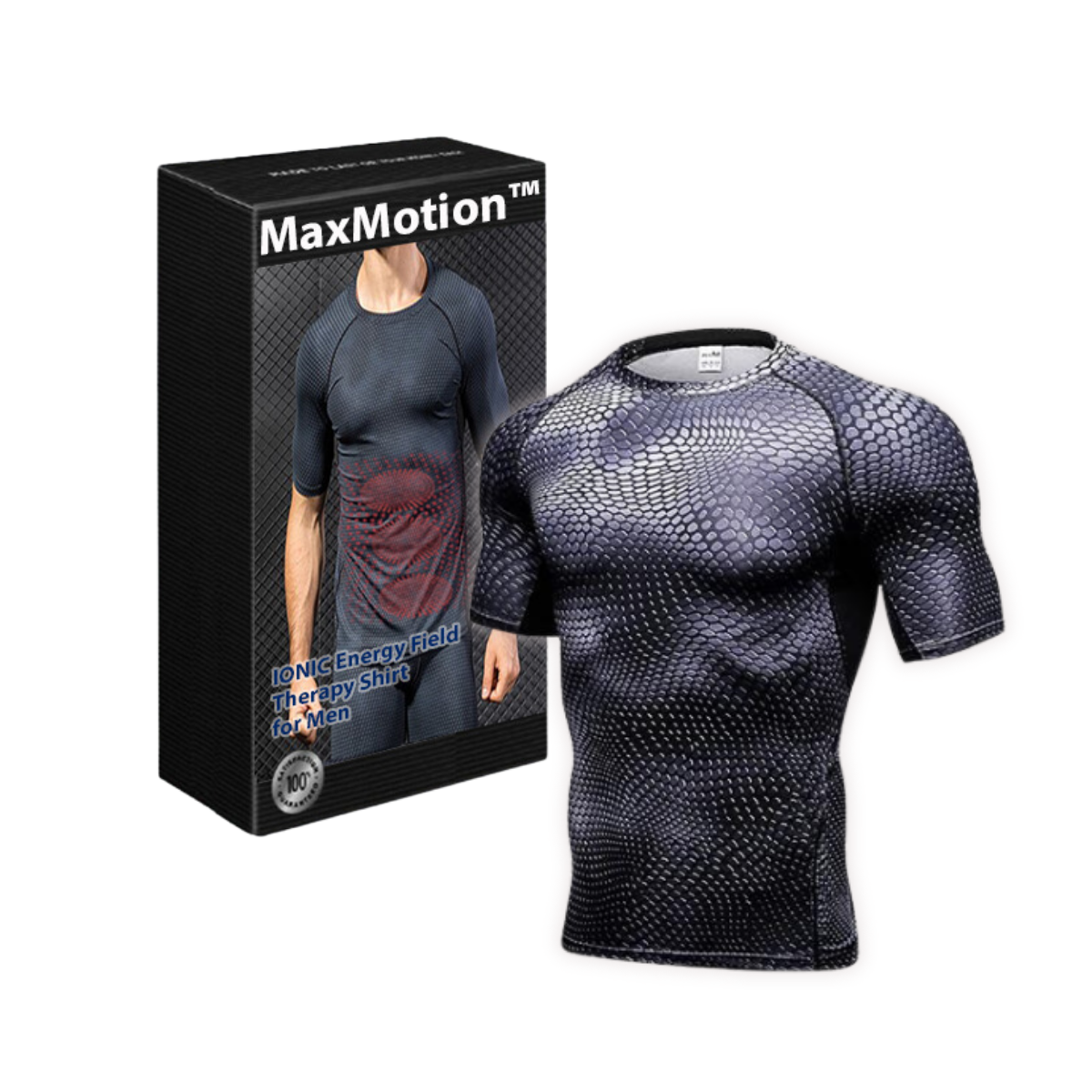 MaxMotion™ IONIC Energy Field Therapy Shirt for Men