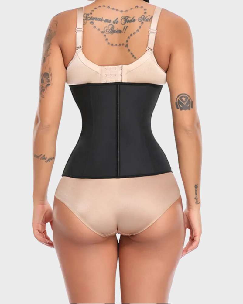 Breathable Latex Zipper Body Shaper