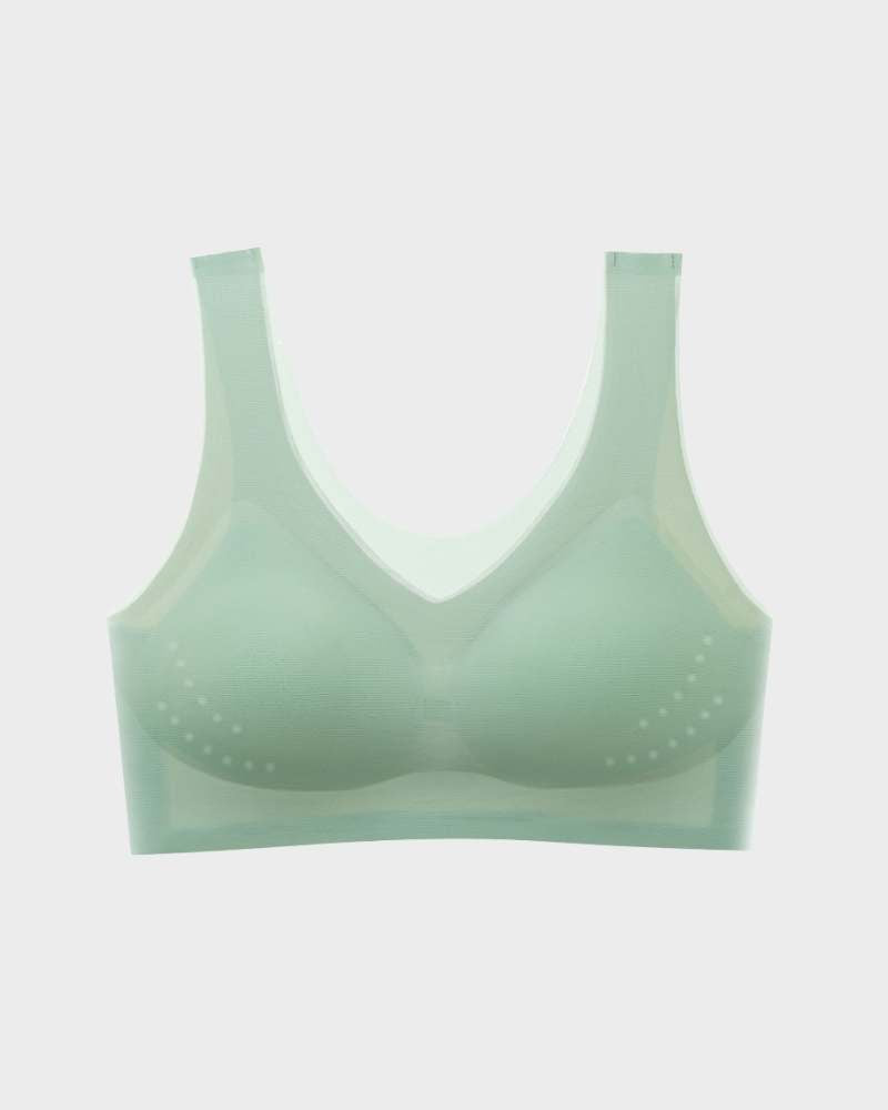 Ultra-thin Ice Silk Bra