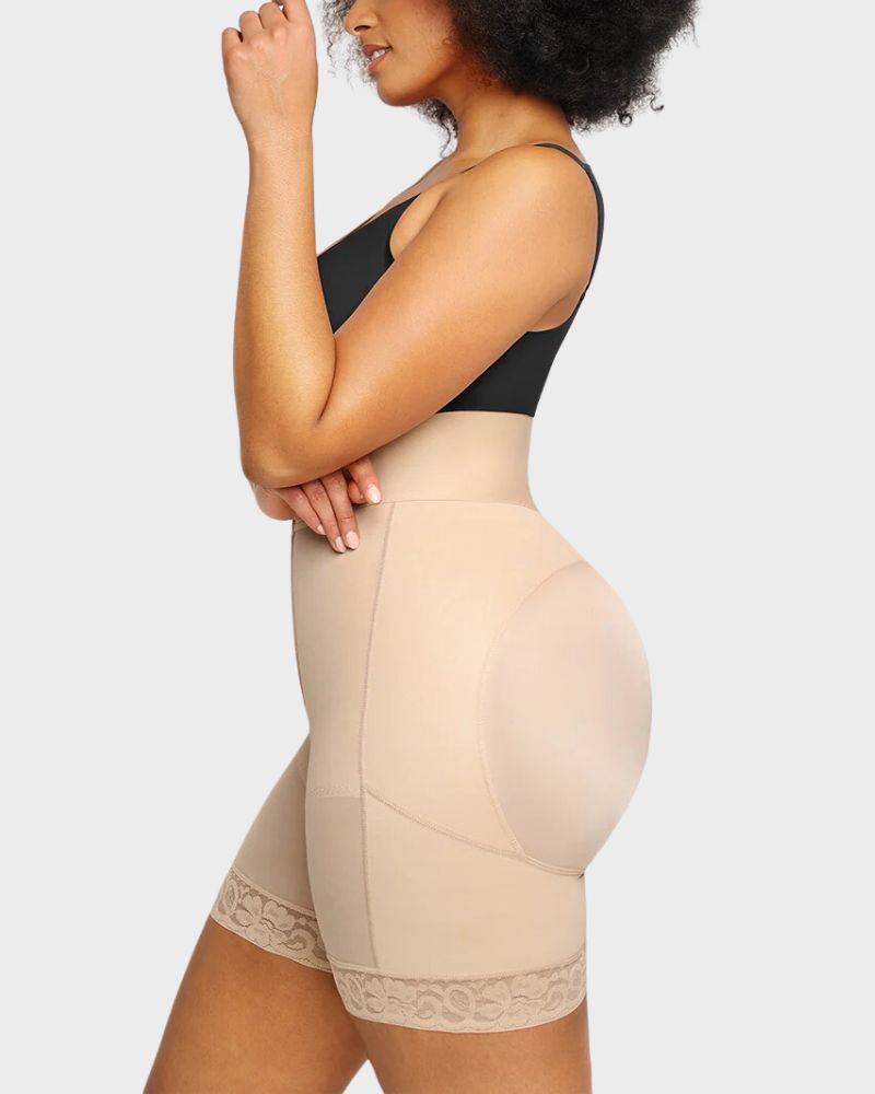 Boned Sculpt Ultra High Waist Shorts