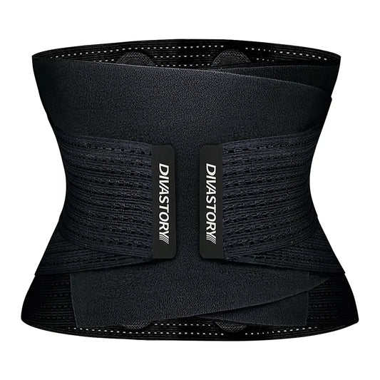 Neoprene Sweat Waist Trainer - Fitness Belt for Thermo Body Shaping and Trimming