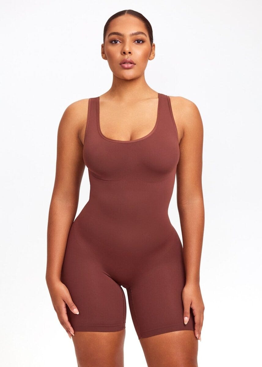 Carethier™ Essential Tank Bodysuit Shorts