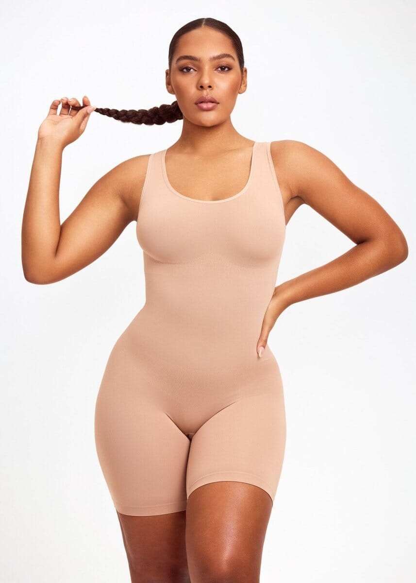 Carethier™ Essential Tank Bodysuit Shorts