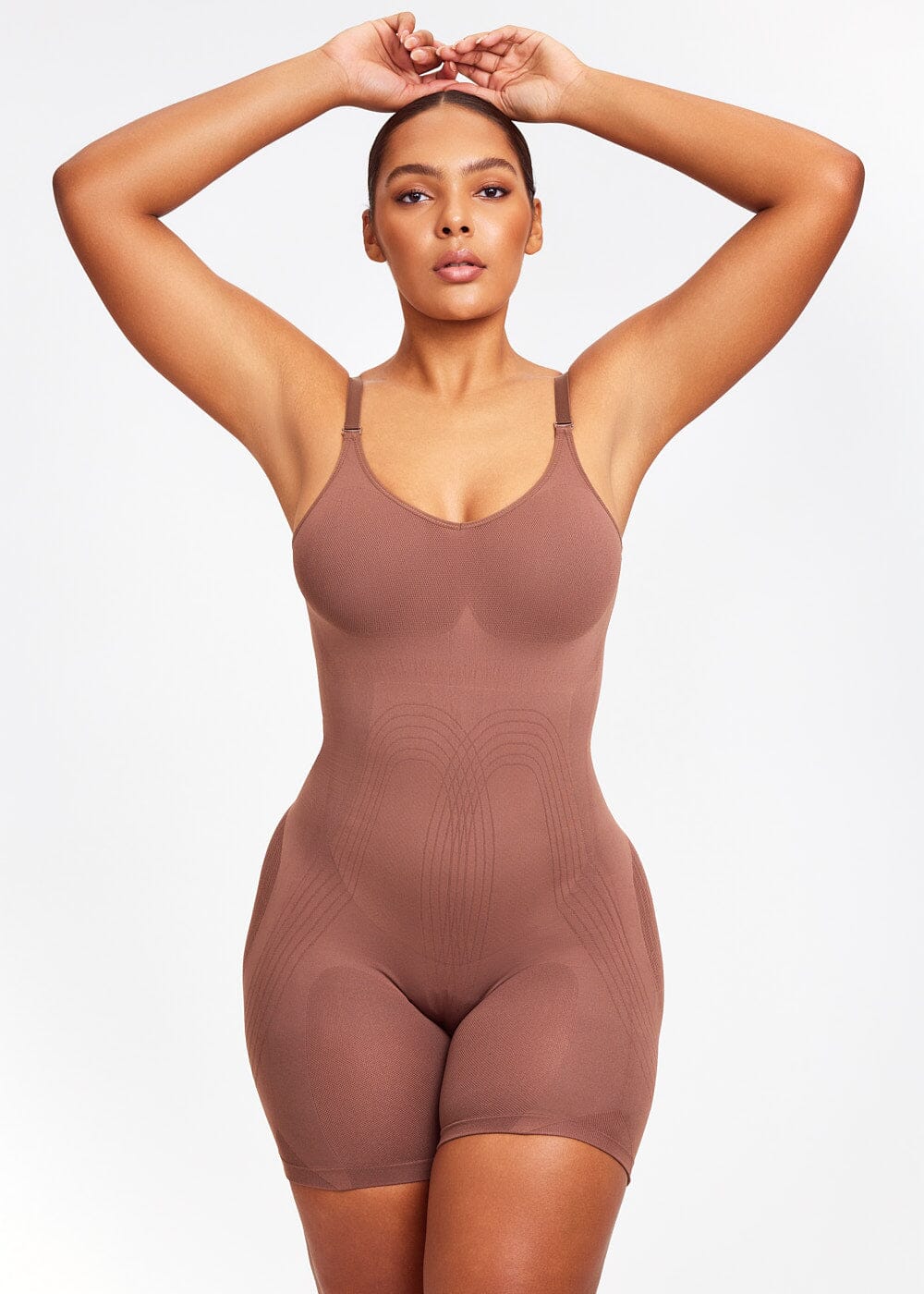 Carethier™ PowerMesh Sculpting Bodysuit Shorts
