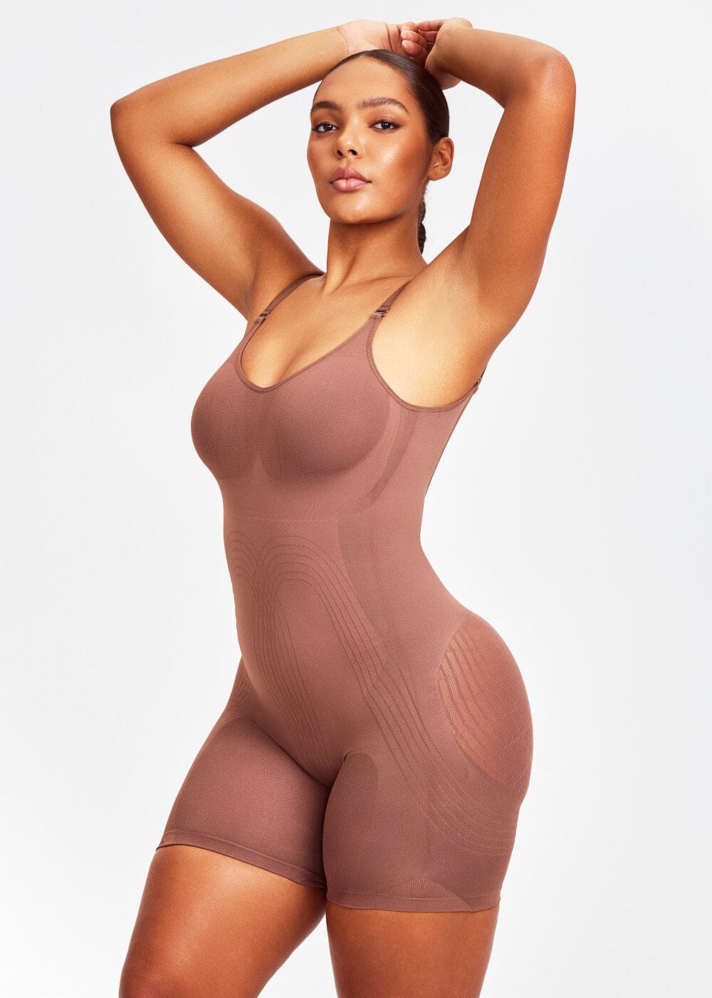 Carethier™ PowerMesh Sculpting Bodysuit Shorts