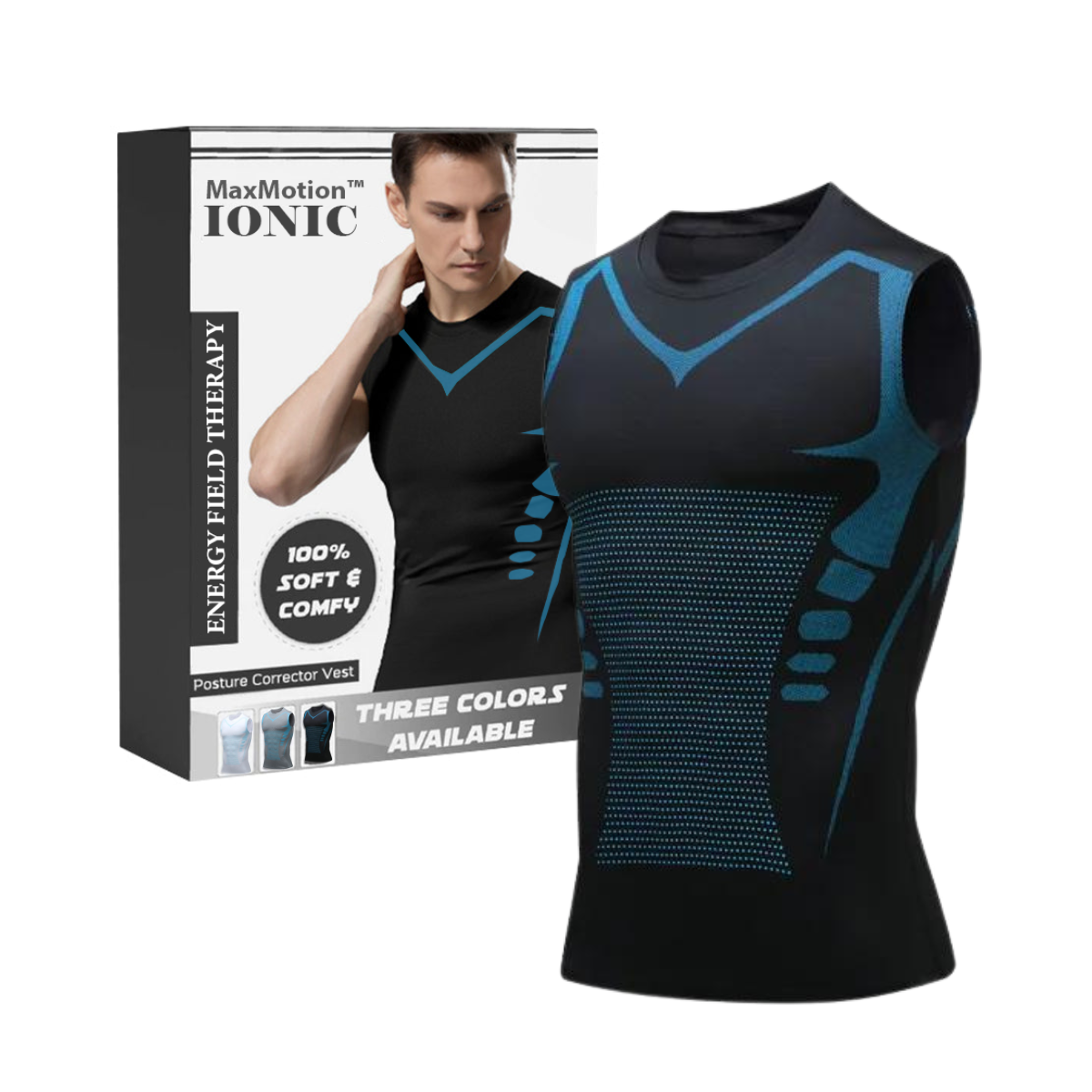 MaxMotion™ IONIC Energy Field Therapy Vest