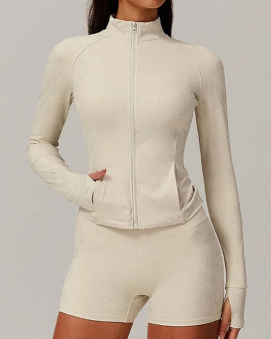Synchronized Performance Gym Jacket