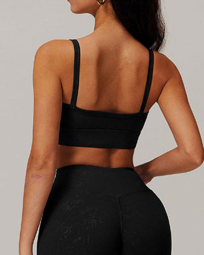 Synchronized Performance Sports Bra