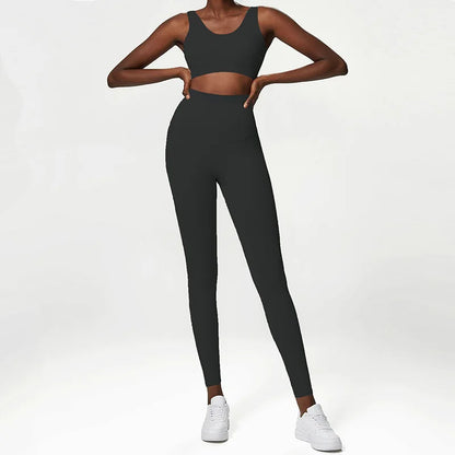 CoreSculpt Tight-Fitting Gym Set