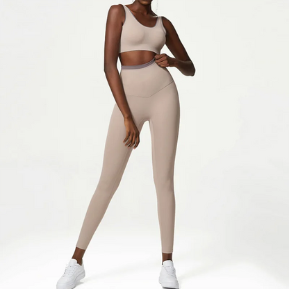 CoreSculpt Tight-Fitting Gym Set