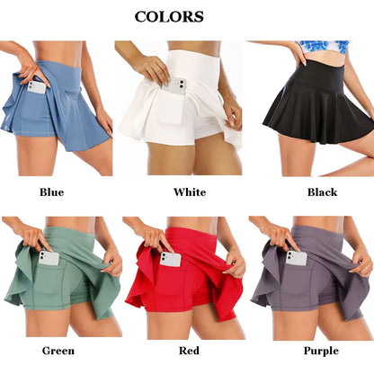 Women Sports Tennis Skort