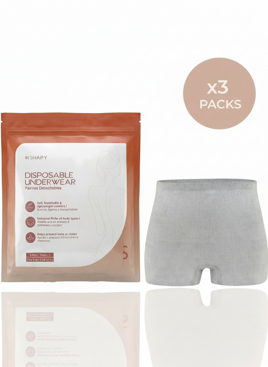Disposable Underwear for Women | Postsurgery, Travel & Hospital Use Hypoallergenic Panties