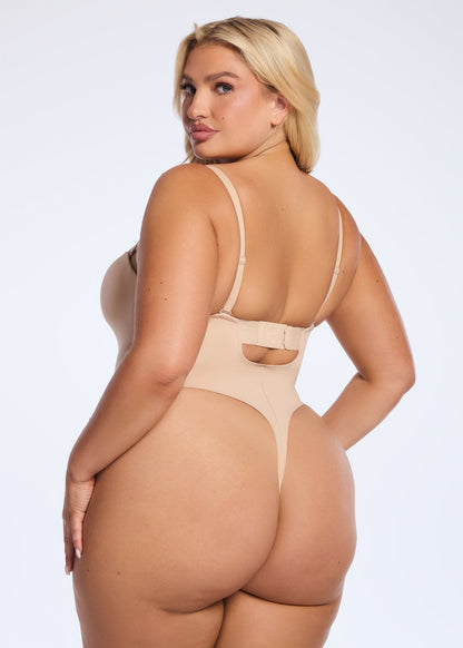 BraSculpt Strapless Bodysuit Thong