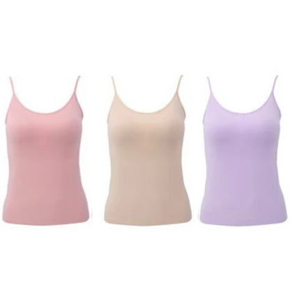 ModaChic™ Camisole tank top built bra